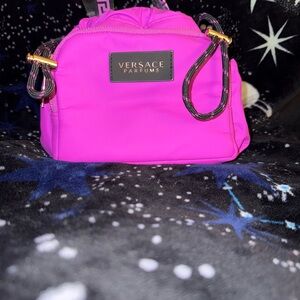 Versace Purple Cosmetic Travel Bag